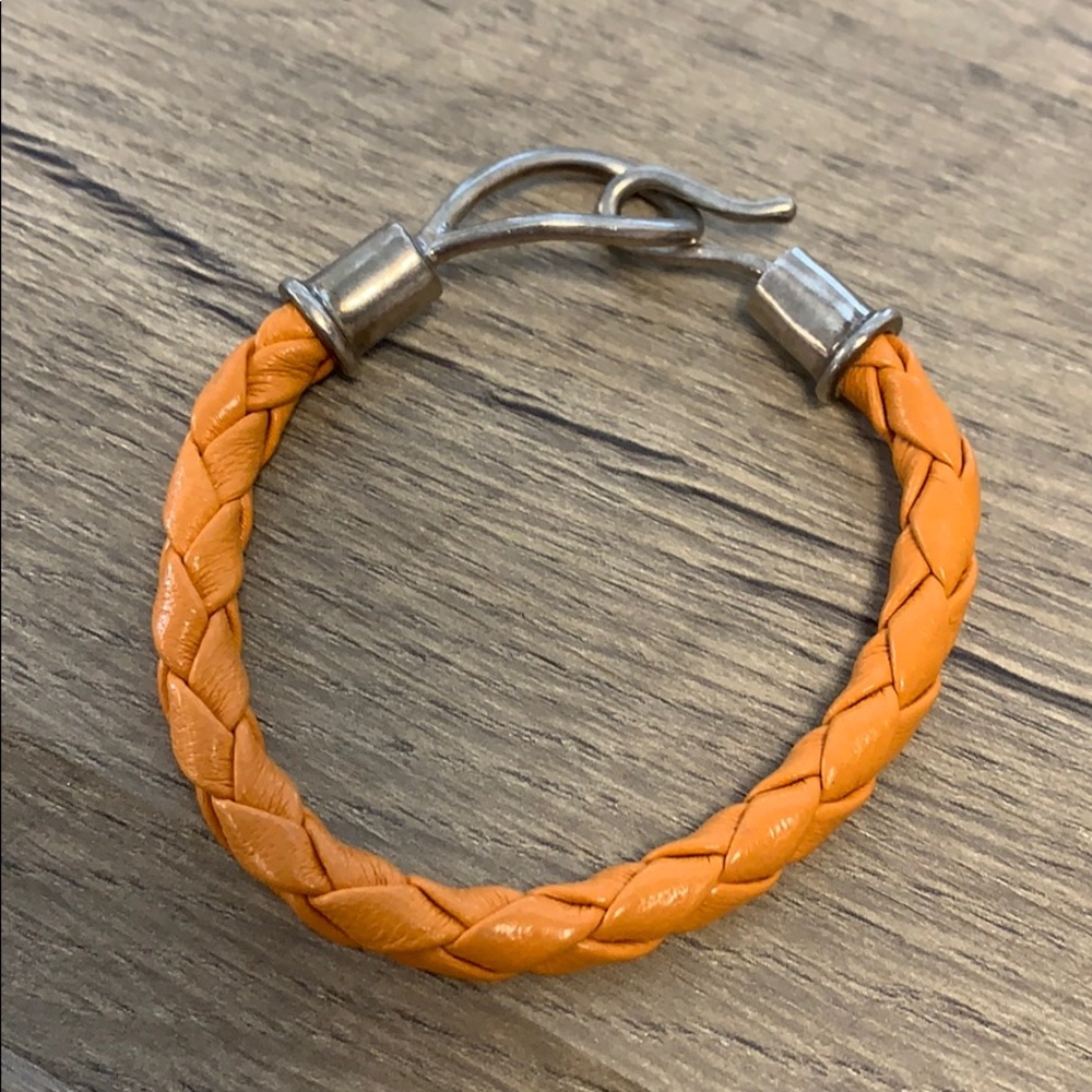 Sterling braided bracelet